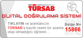 TURSAB Belge No: 15866